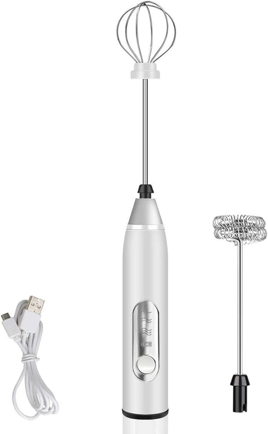 Electric Milk Frother – Portable Coffee Foam Maker