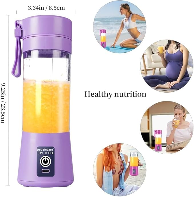 Portable Blender – USB Rechargeable Smoothie Maker