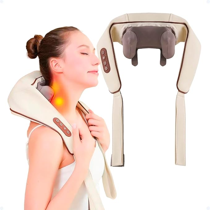 Neck Massager – Portable Heated Therapy Device