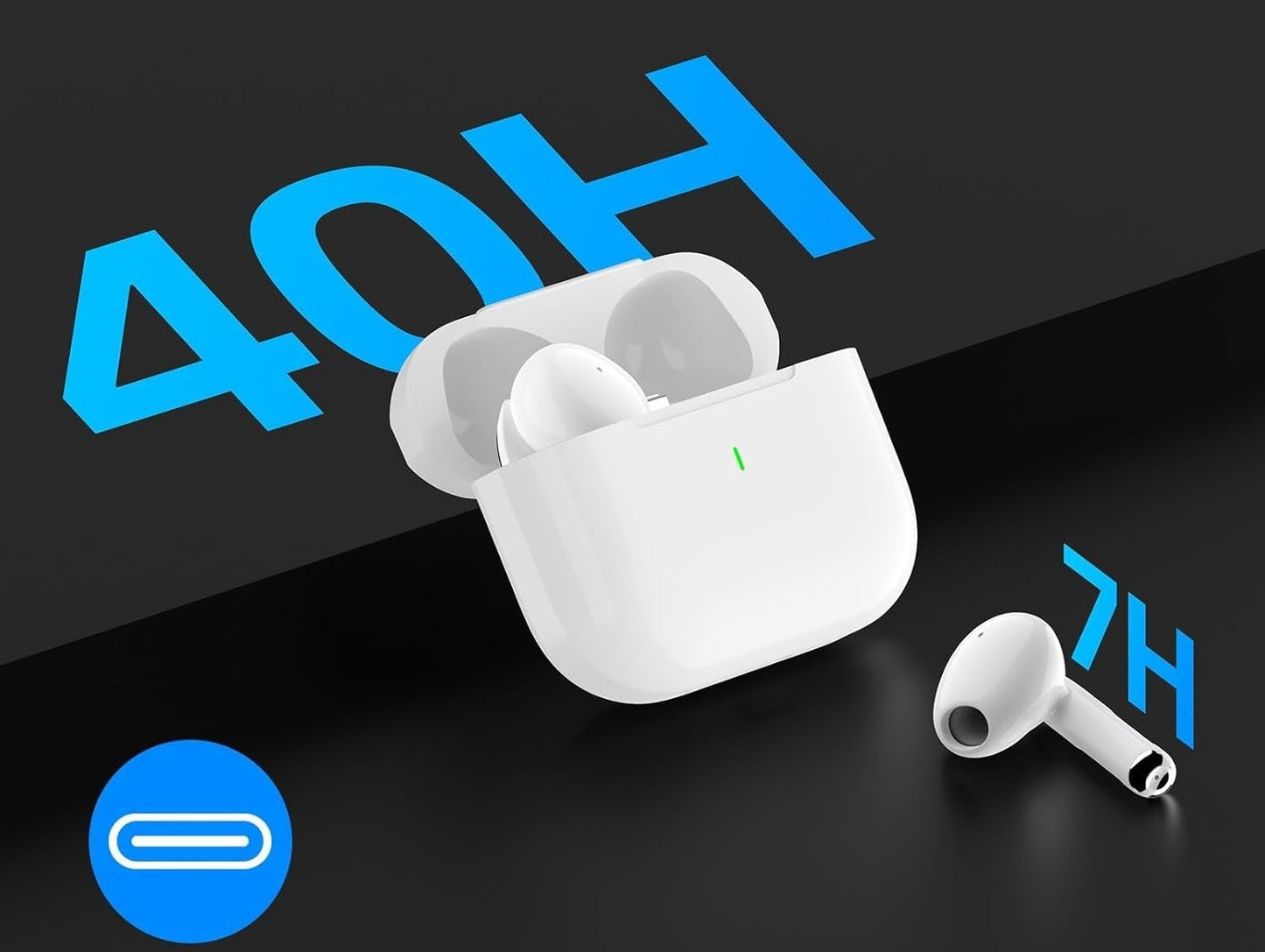 Wireless Earbuds – Bluetooth 5.3 Noise Cancelling