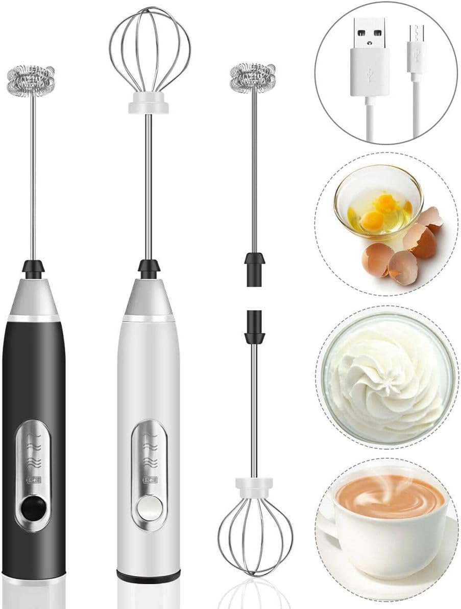 Electric Milk Frother – Portable Coffee Foam Maker