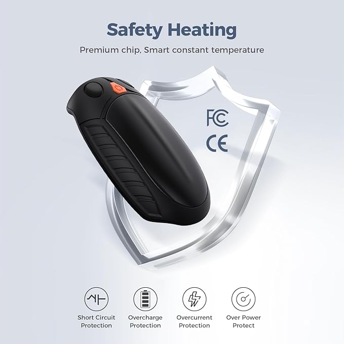 Rechargeable Hand Warmer – Portable Pocket Heater