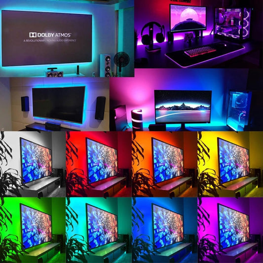 Smart LED Strip Lights – Wi-Fi App & Remote Control