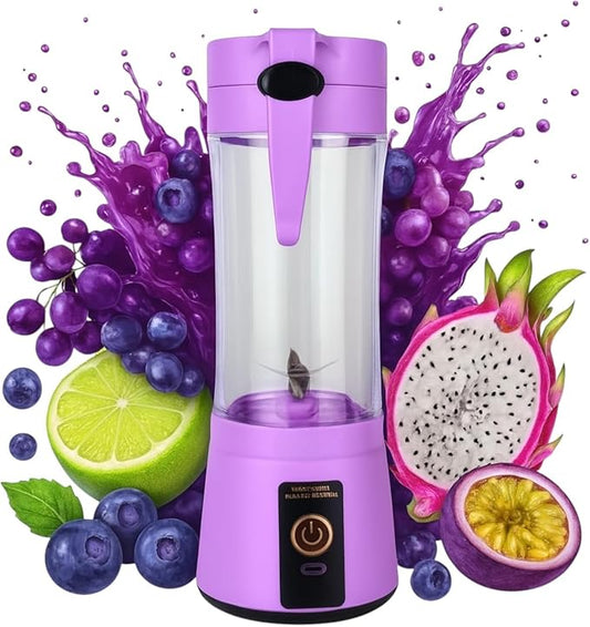 Portable Blender – USB Rechargeable Smoothie Maker