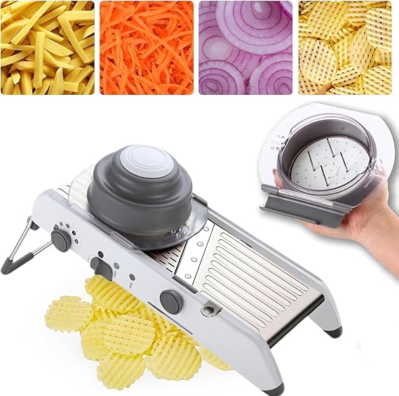 Kitchen Mandoline Slicer – Multifunction Vegetable Cutter